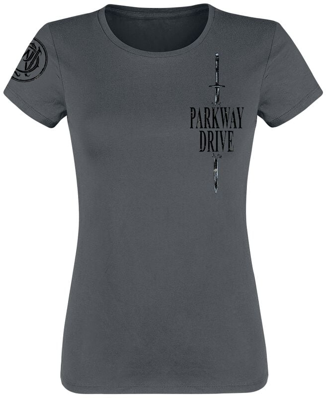 rock revival "You Can't Break Me" T-Shirt grey by Parkway Drive