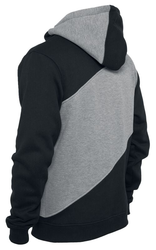 Rock Revival "Zig Zag Zip Hoodie" Hoodie Jacket Black-grey-white By Urban Classics