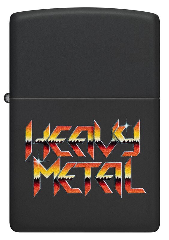 Rock Revival "Zippo - Black Matte" Lighter By Heavy Metal