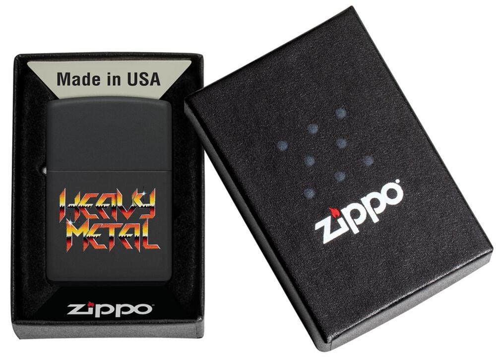 Rock Revival "Zippo - Black Matte" Lighter By Heavy Metal