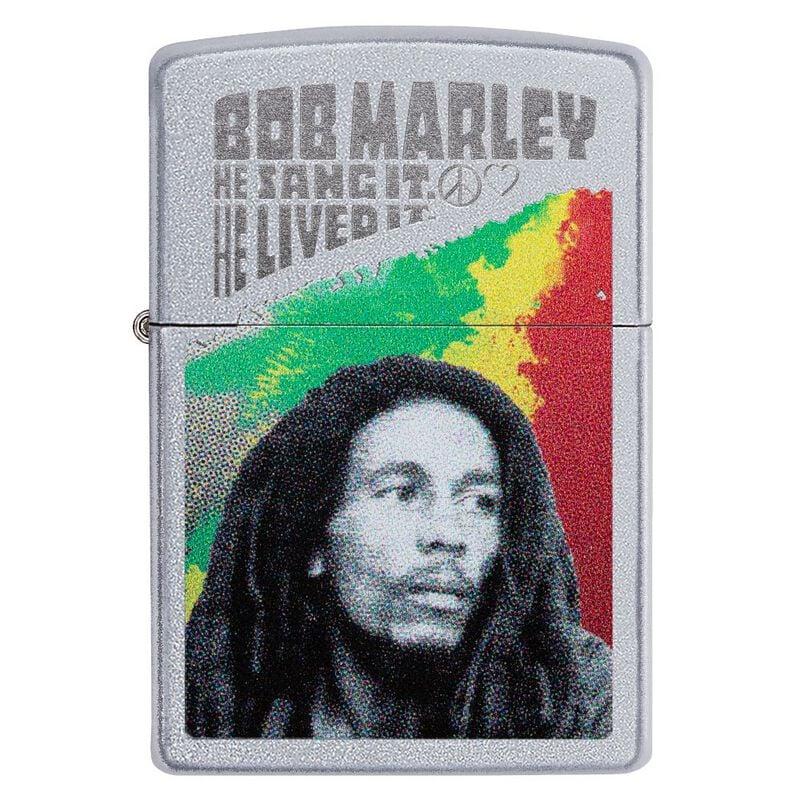 Rock Revival "Zippo - Satin Chrome" Lighter By Bob Marley