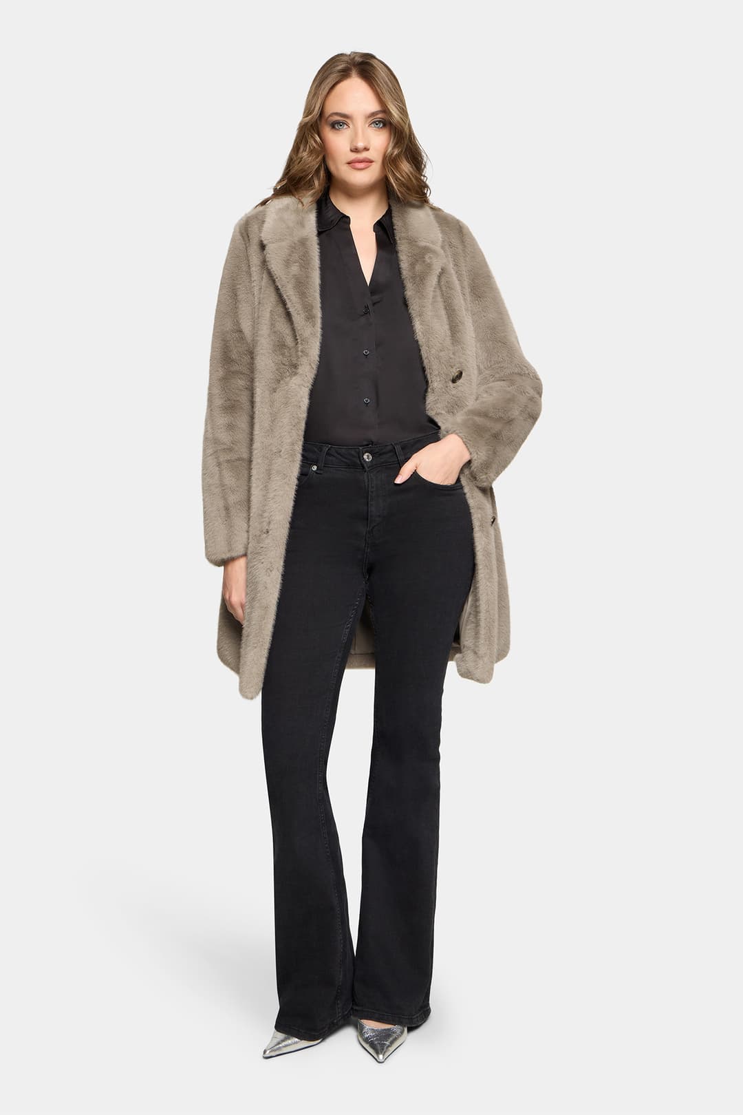 rockandblue Babette Coat - Light Taupe
