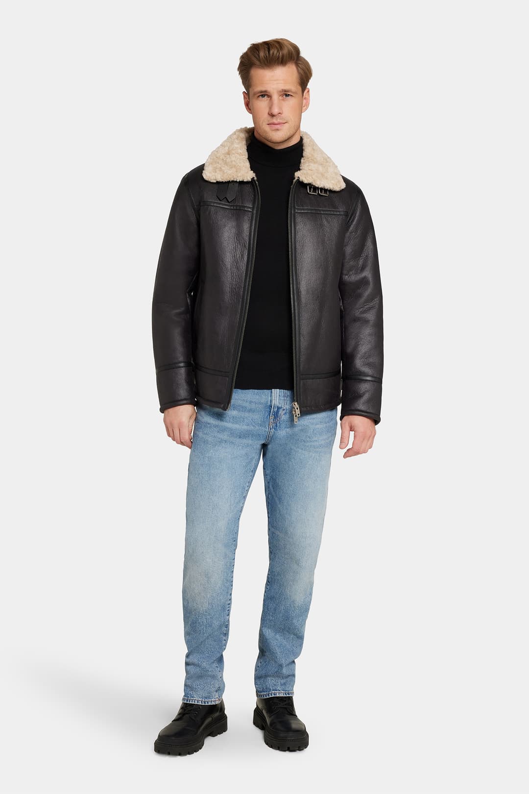 rockandblue Bentley Jacket - Black/Beige