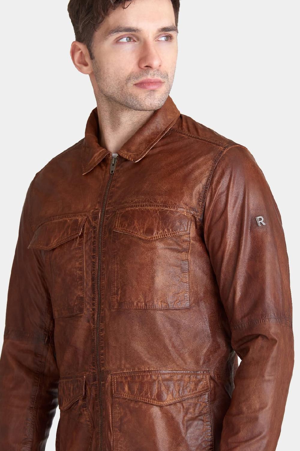 Rockandblue Bounce Shirtjacket - Dark Cognac