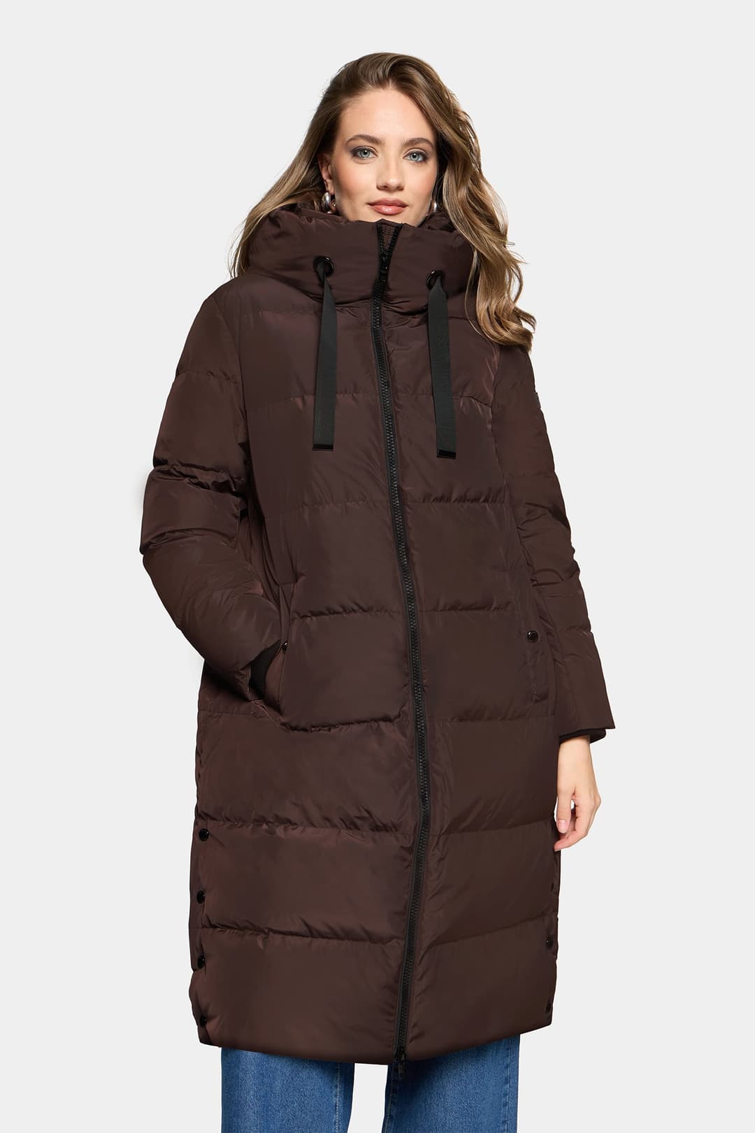 Rockandblue Camila Coat - Coffee Brown