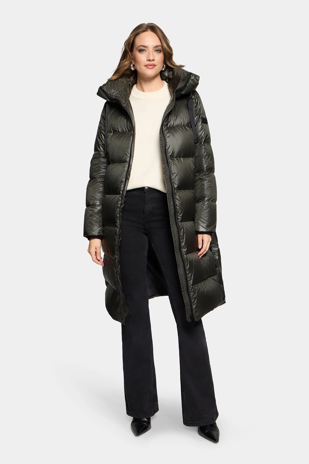 Rockandblue Camila Shine Coat - Alligator