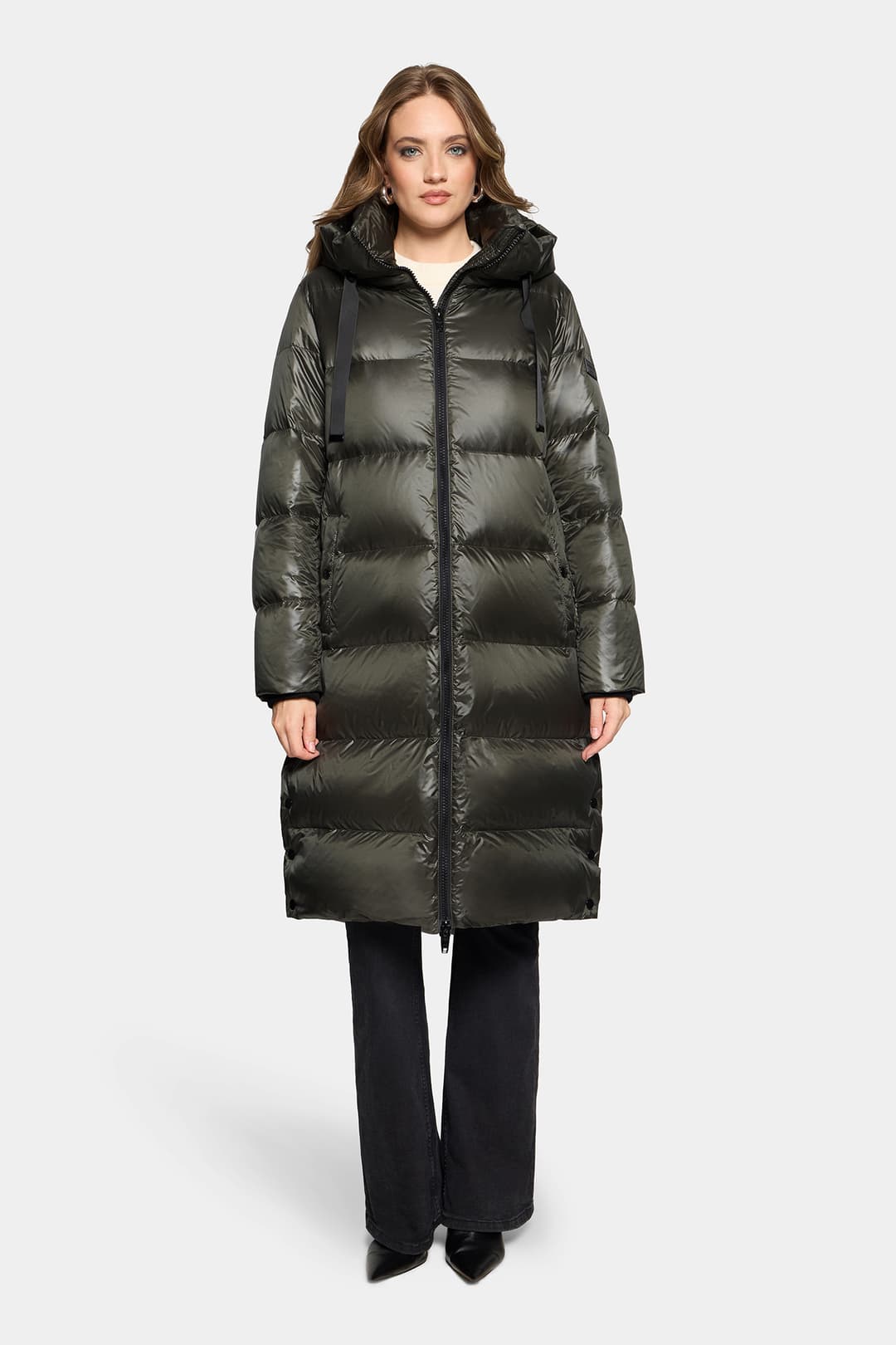 rockandblue Camila Shine Coat - Alligator