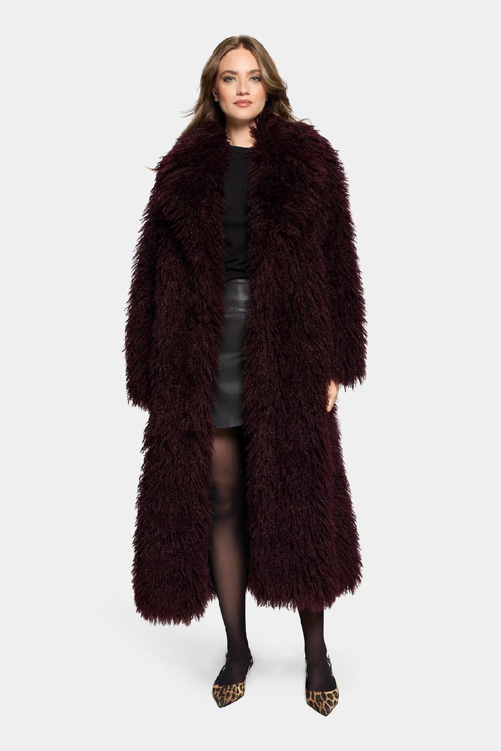 rockandblue Daryll Coat - Deep Wine