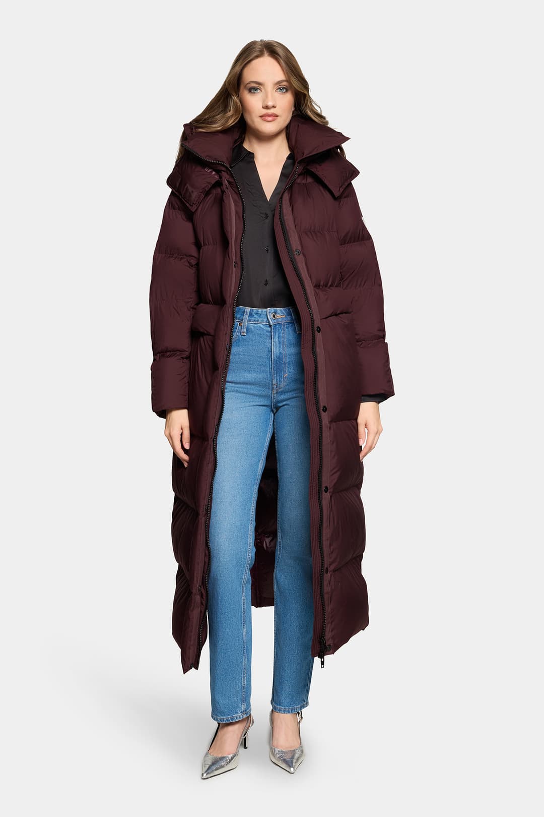 rockandblue Lovisa Coat - Deep Wine