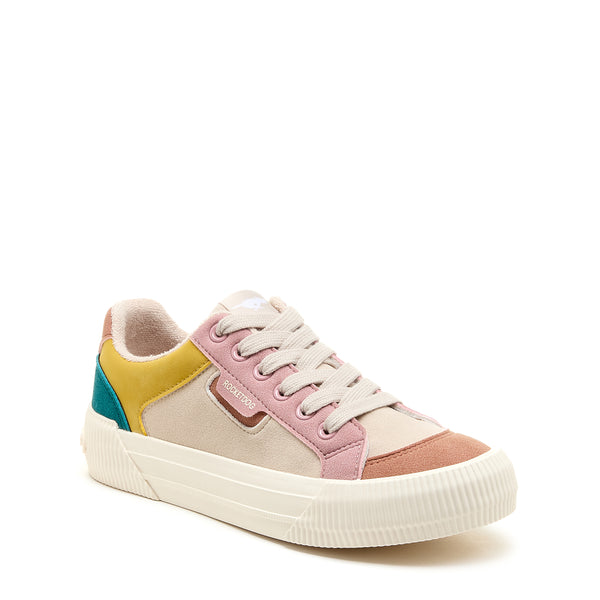 Rocket Dog Cheery Natural Pastel Color Block Sneaker