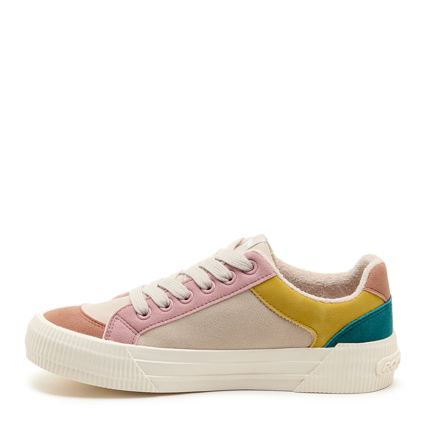 Rocket Dog Cheery Natural Pastel Color Block Sneaker