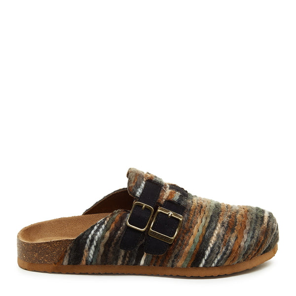 rocket dog Abel Brown Stripe Mule