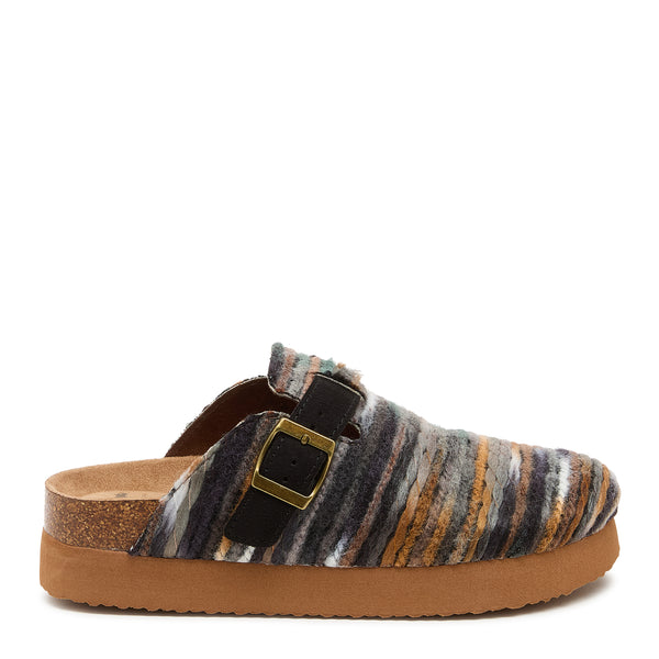 rocket dog Abel Plus 2 Brown Stripe Mule