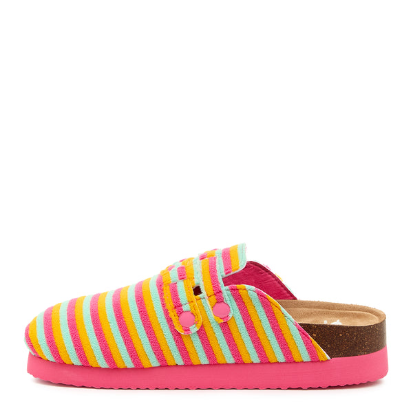 Rocket Dog Abel Plus Hot Pink Multi Mule