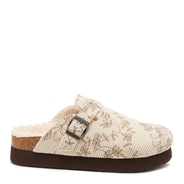 rocket dog Abel Plus Natural Floral Mule