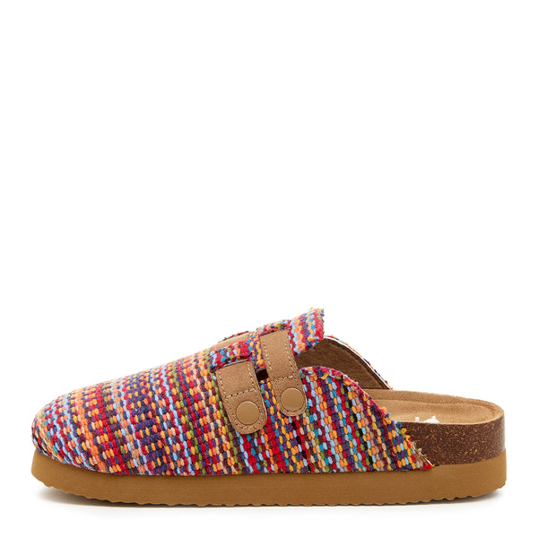 Rocket Dog Abel Plus Red Muti Mule