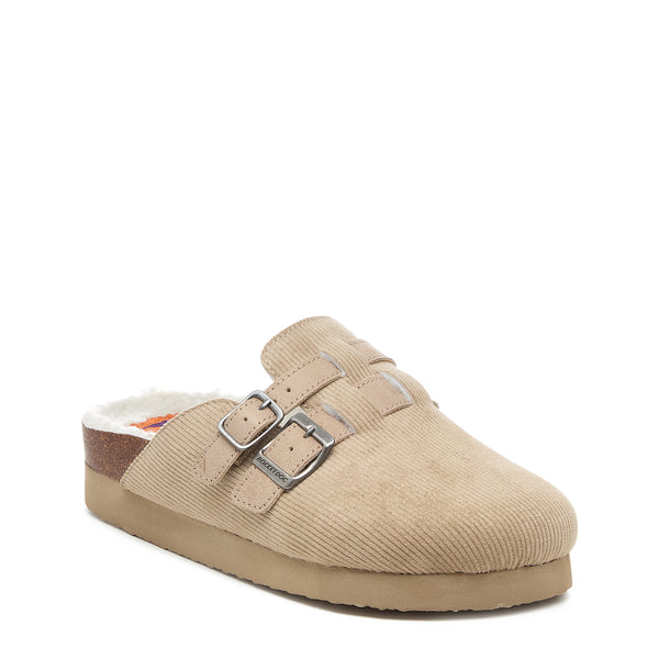 Rocket Dog Abel Taupe Corduroy Mule
