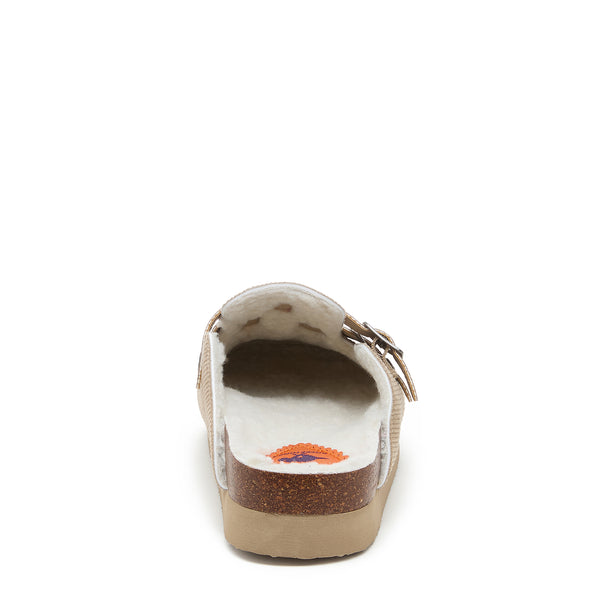 Rocket Dog Abel Taupe Corduroy Mule