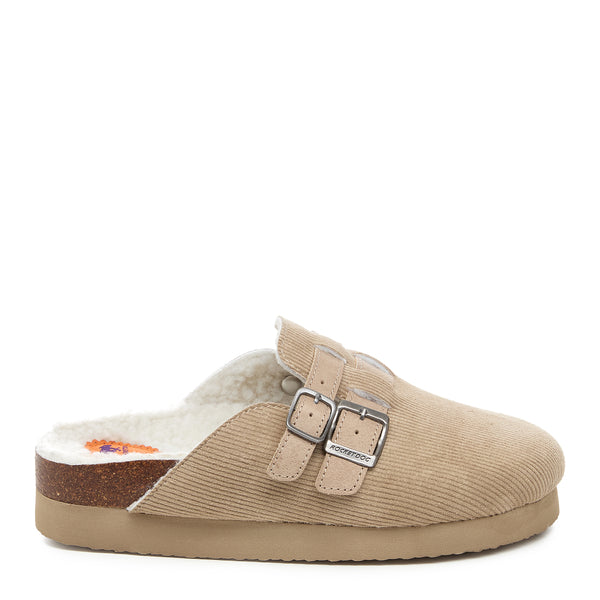 rocket dog Abel Taupe Corduroy Mule