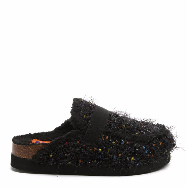 rocket dog Artic Black Glam Mule