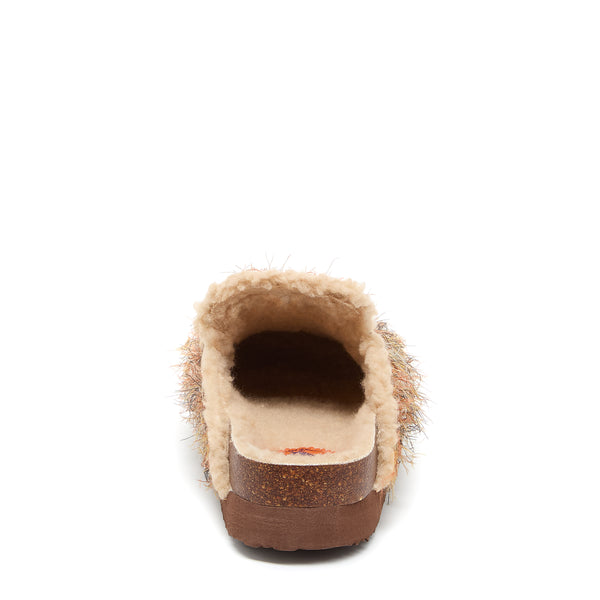 Rocket Dog Artic Brown Shearling Mule