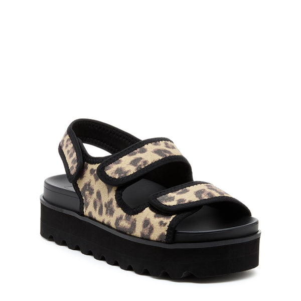 Rocket Dog Balmy Black Leopard Sandal