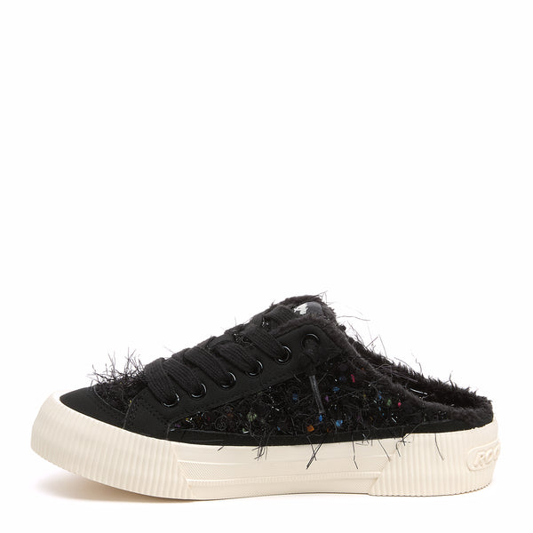 Rocket Dog Cheery Black Glam Mule Sneaker