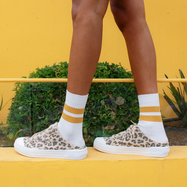 Rocket Dog Cheery Leopard Mule Sneaker