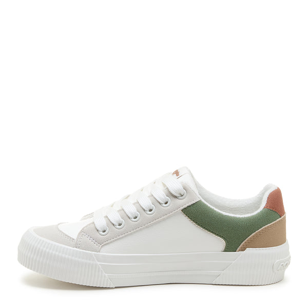 Rocket Dog Cheery Olive Color Block Sneaker