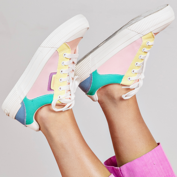 Rocket Dog Cheery Pastel Color Block Sneaker