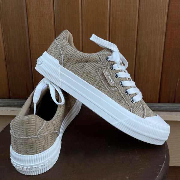Rocket Dog Cheery Textured Tan Sneaker