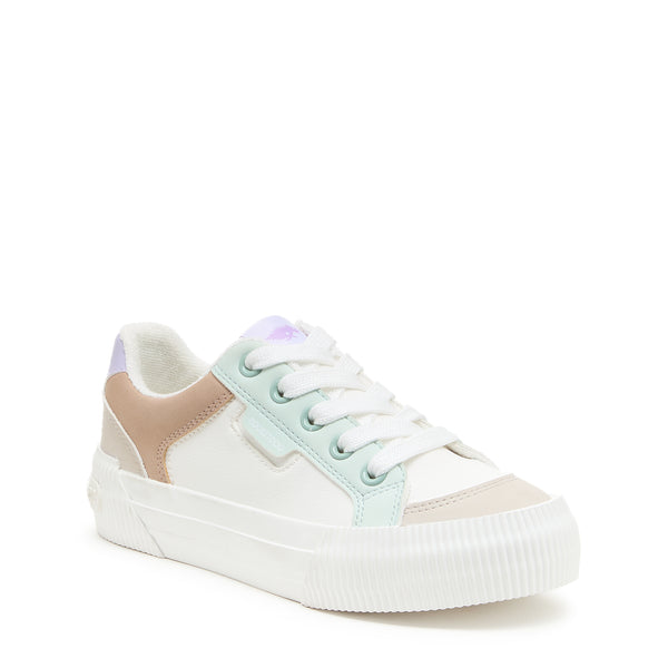 Rocket Dog Cheery White Combo Color Block Sneaker