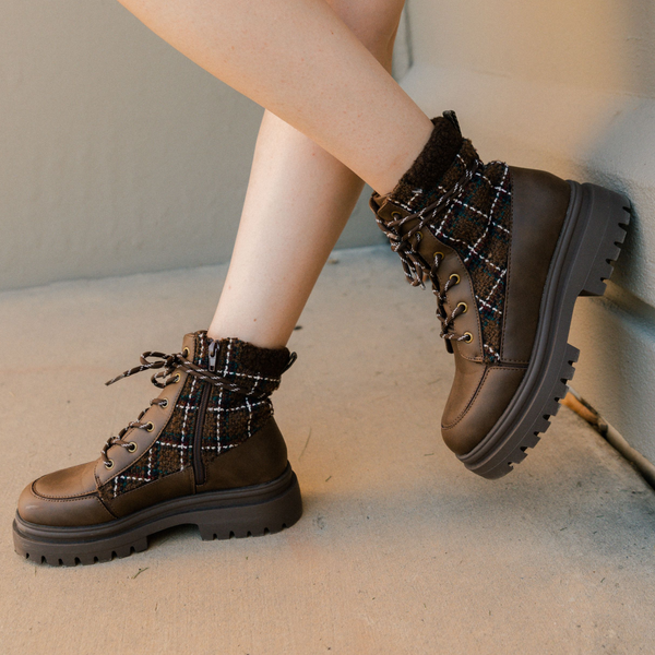 Rocket Dog Desmond Brown Lug Boot