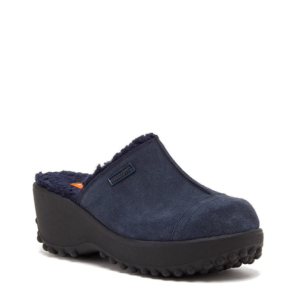 Rocket Dog Fran Navy Suede Clog