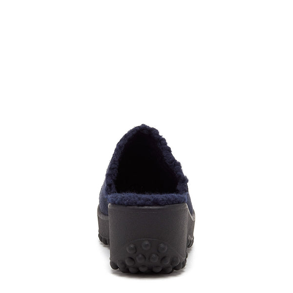 Rocket Dog Fran Navy Suede Clog