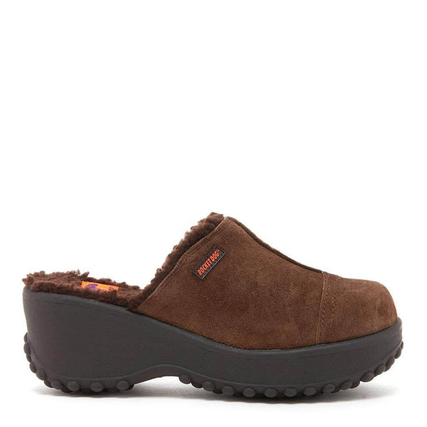 rocket dog Fran Nubuck Brown Clog