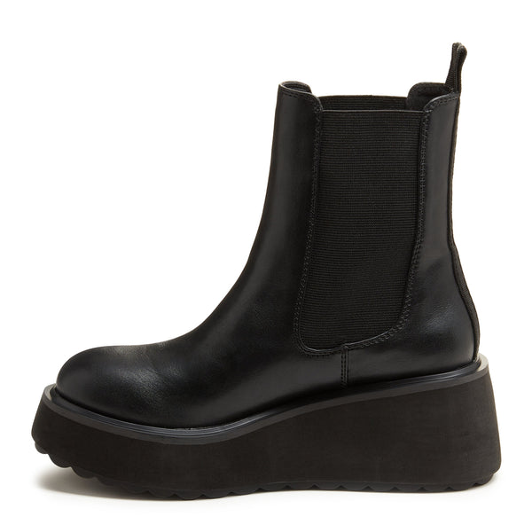 Rocket Dog Heyday All Black Platform Chelsea Boot