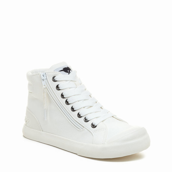 Rocket Dog Jazzin All White High Top Sneaker