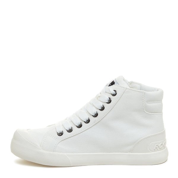 Rocket Dog Jazzin All White High Top Sneaker