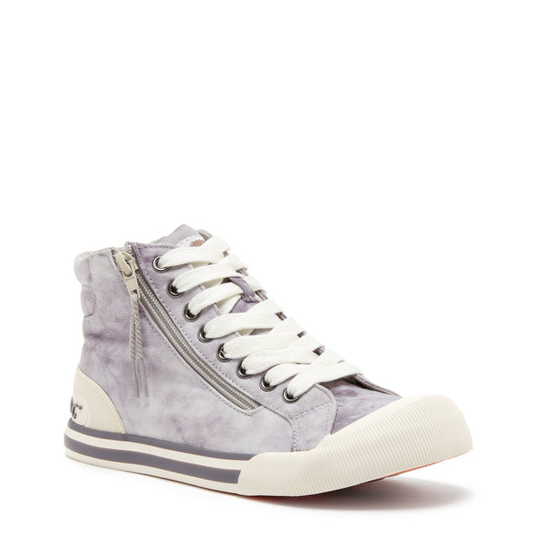 Rocket Dog Jazzin Grey Tie-Dye High Top Sneaker