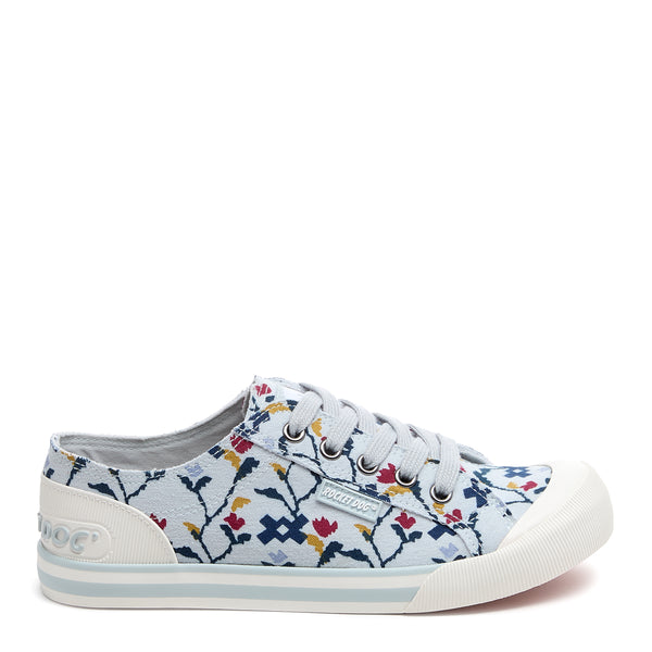 rocket dog Jazzin Light Blue Floral Sneaker