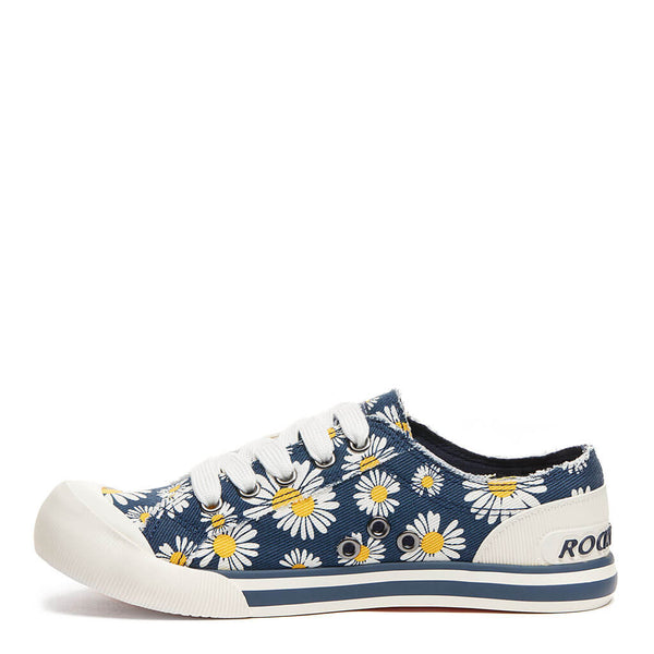Rocket Dog Jazzin Navy Daisy Sneaker