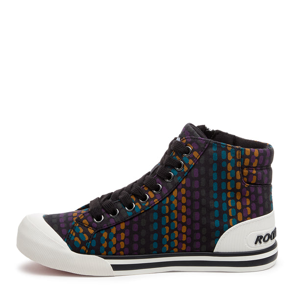 Rocket Dog Jazzin Pixel Pop High Top Sneaker
