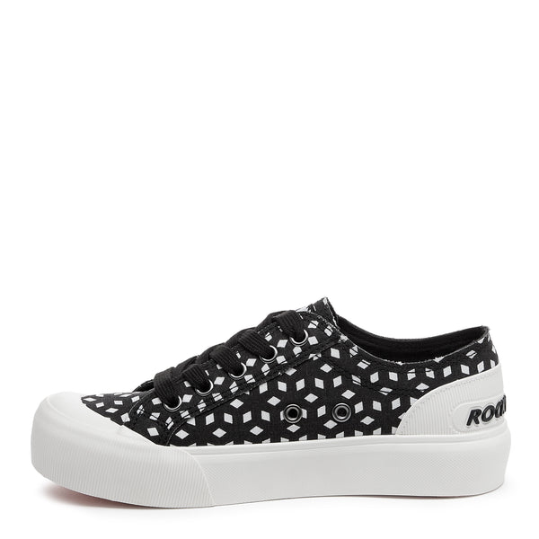 Rocket Dog Jazzin Plus Black Mosaic Sneaker