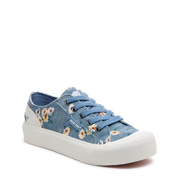 Rocket Dog Jazzin Plus Blue Floral Sneaker