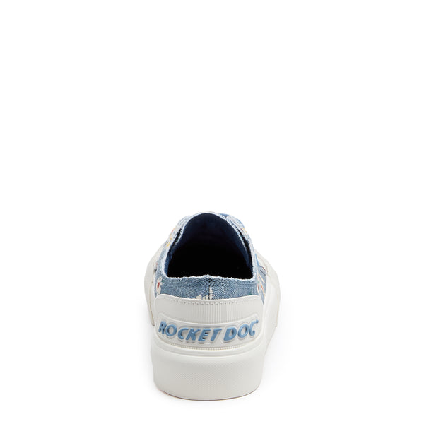 Rocket Dog Jazzin Plus Blue Floral Sneaker