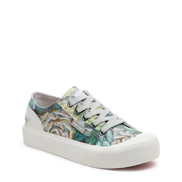Rocket Dog Jazzin Plus Grey Floral Sneaker