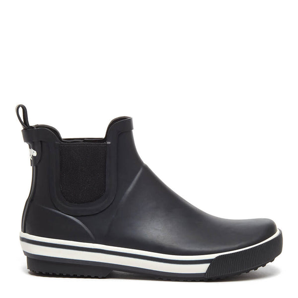 rocket dog Rainbow Black Rain Bootie