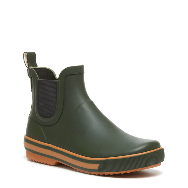 Rocket Dog Rainbow Green Rain Bootie