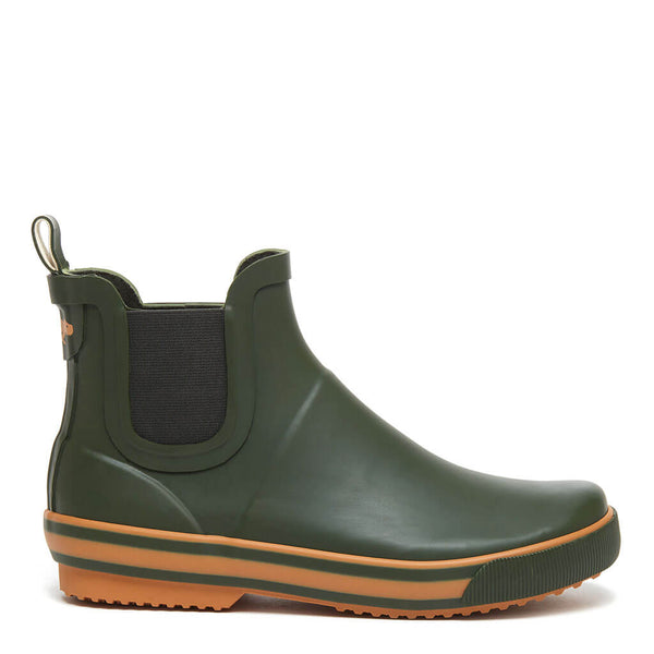 rocket dog Rainbow Green Rain Bootie